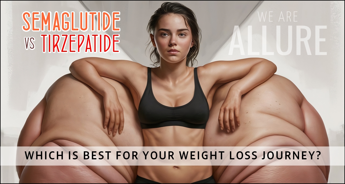 Semaglutide vs. Tirzepatide: Weight loss medicines explained by Allure Medical.