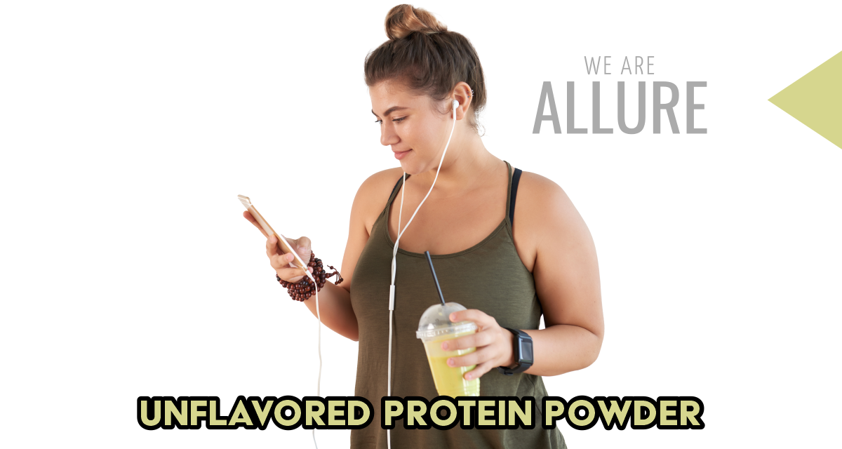 Glass of water with unflavored protein powder blended in for simple daily nutrition
