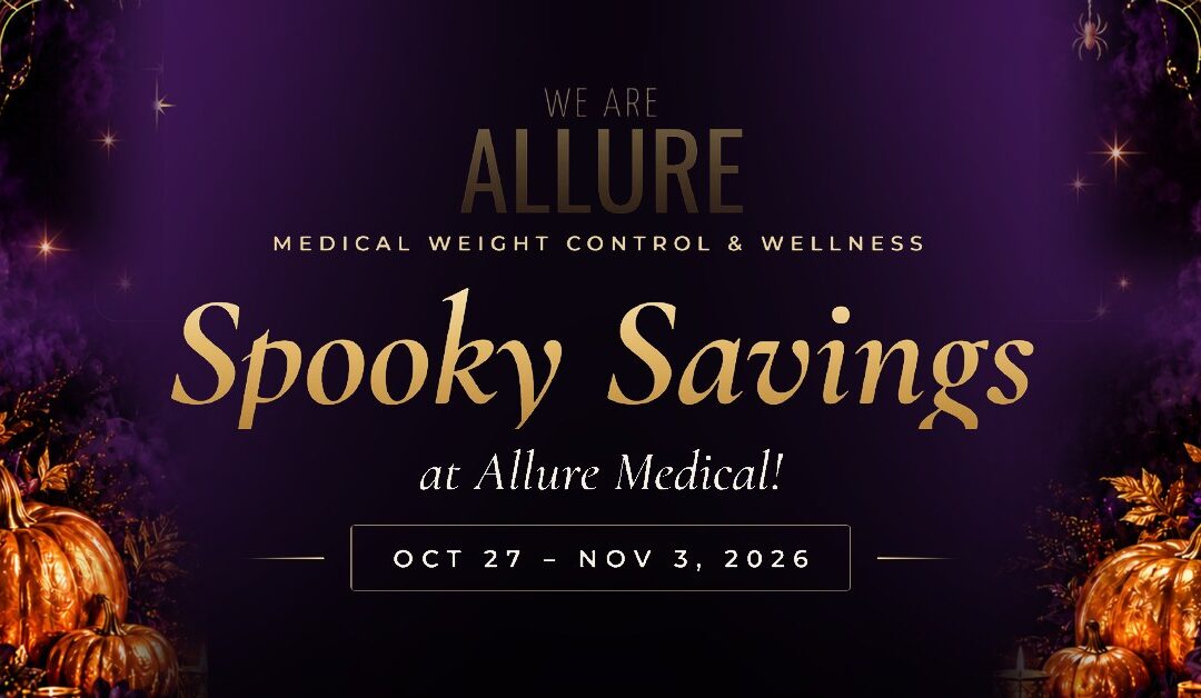 Halloween specials Riverside - Spooky Savings at Allure Medical, Oct 27 to Nov 3, 2026